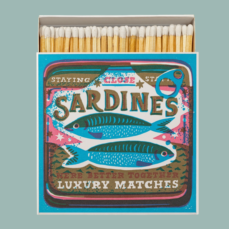 Sardine Decorative Matchbox - B307 - Uneeka