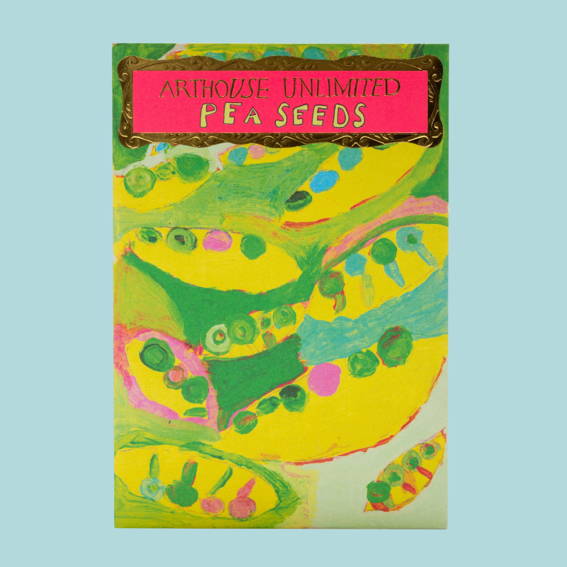 Arthouse Packet Of Pea Seeds - SEEDS003 - Uneeka