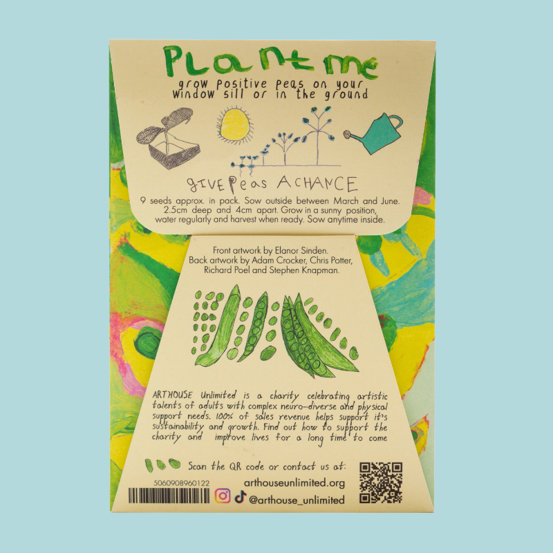 Arthouse Packet Of Pea Seeds