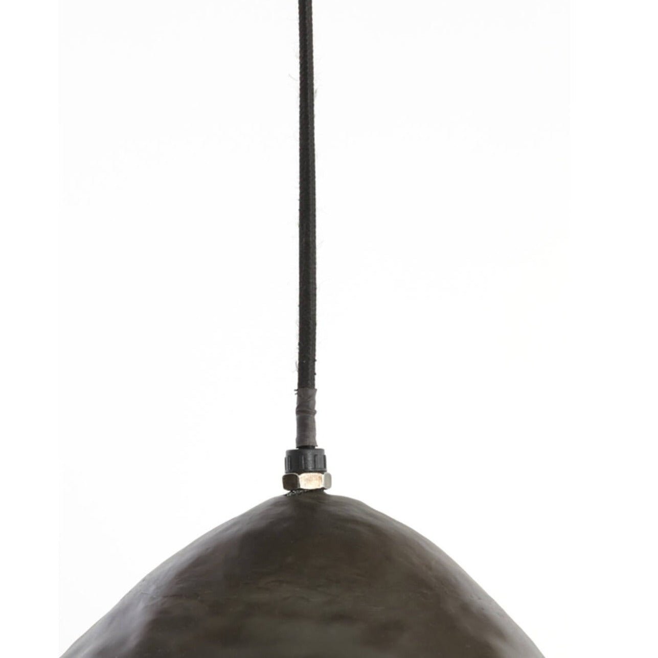Rounded Dark Bronze Iron Hanging Lamp - 2978264 elimo - Uneeka