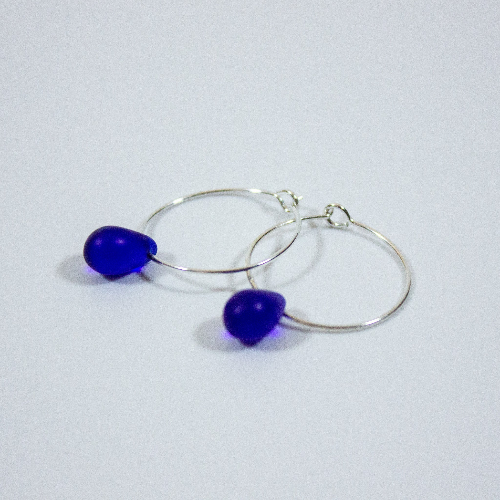 Silver Teardrop Earrings - TDN010 - EARRING - Uneeka