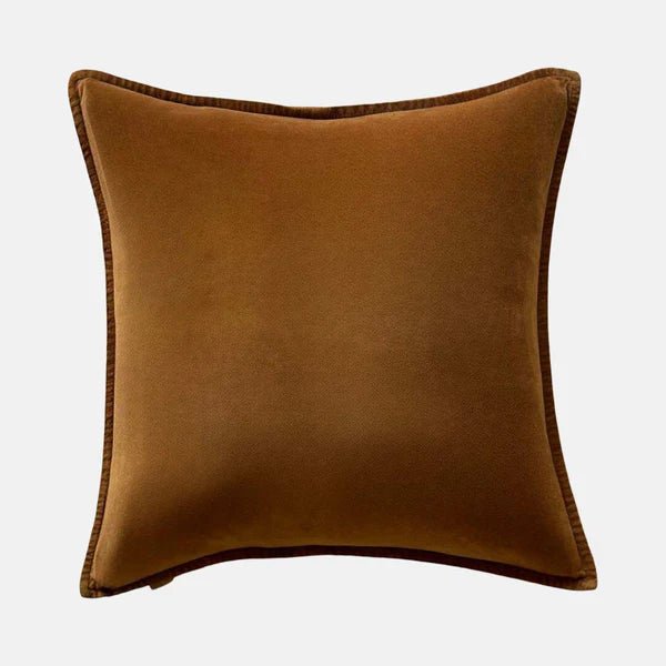 Stonewash Velvet Cushion - 14CUC019BS - Uneeka
