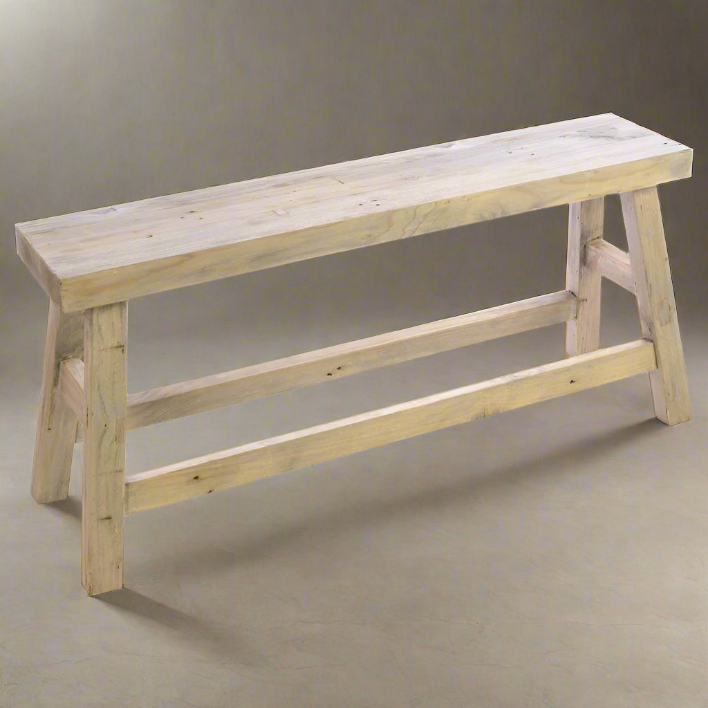 Stripped Vintage Dining Bench - IG02 - Uneeka