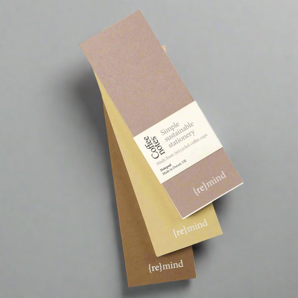Coffee Notes Repurposed Waste Nut Tearaway List Pad - Uneeka