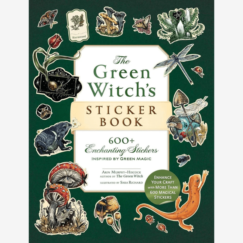 The Green Witch's Sticker Book - B076074 - Uneeka