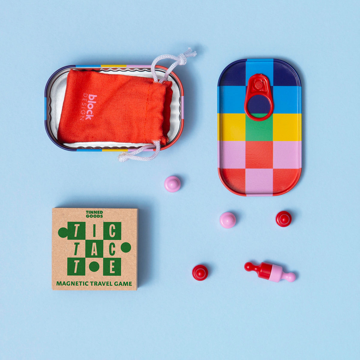Tic-Tac-Toe Travel Tin - 29617126 - Uneeka
