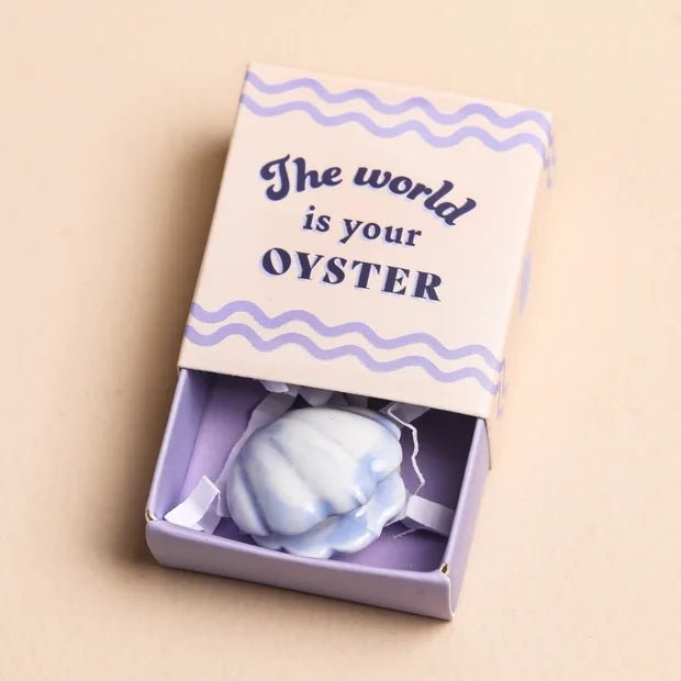 Tiny Matchbox Ceramic World is your Oyster Token - 76640 - Uneeka