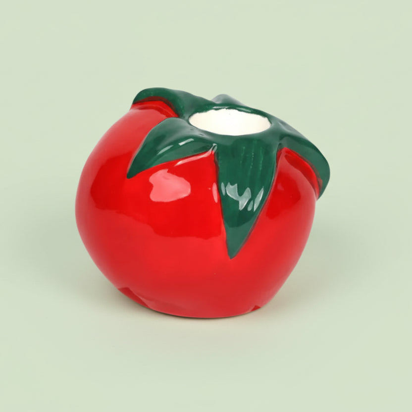 Tomato Ceramic Candle Stick Holder - CSHOP - HOLD - CER - TOM - Uneeka