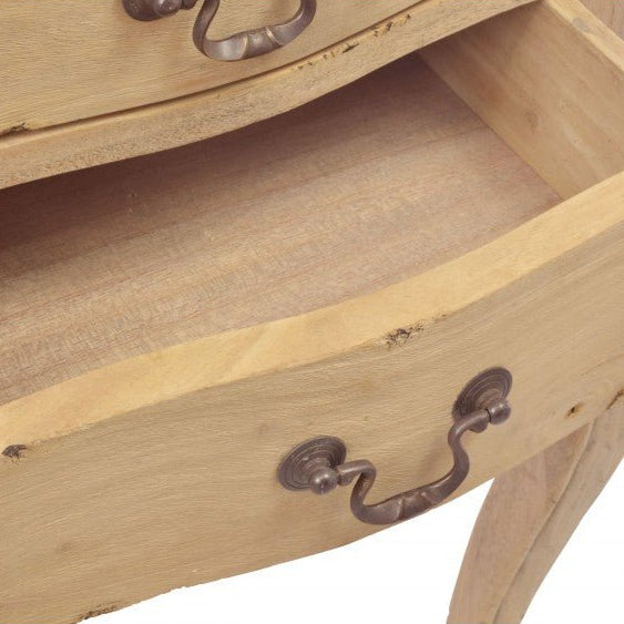 Vintage 2 Drawer Side Table - VIN127 - Uneeka