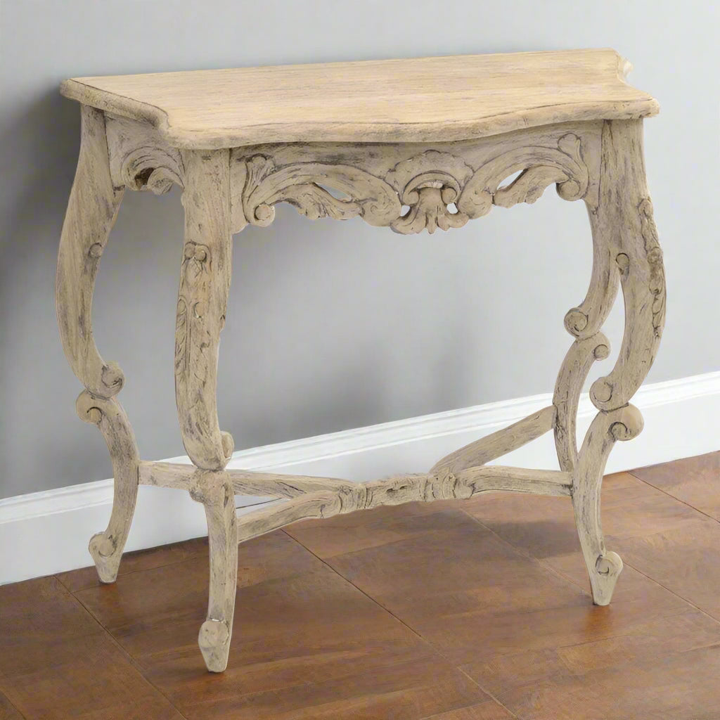Vintage Carved Console Table - VIN118 - Uneeka