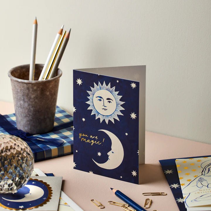 You Are Magic Moon & Sun Greetings Card - WAN 2022 - Uneeka