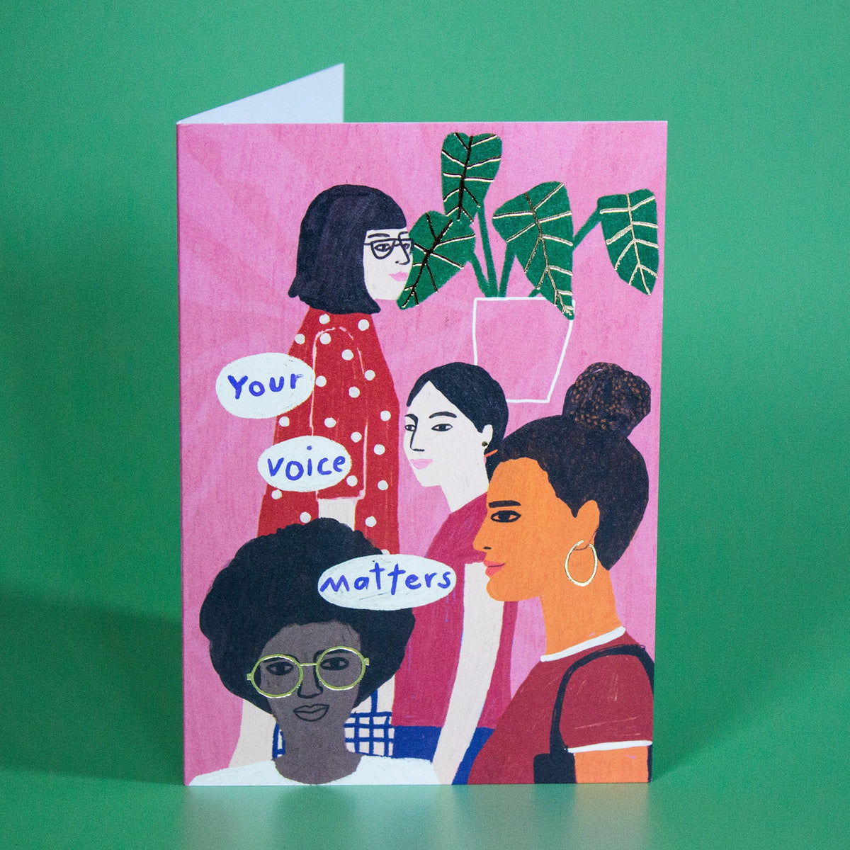 Your Voice Matters Card* - GCN 377 - Uneeka